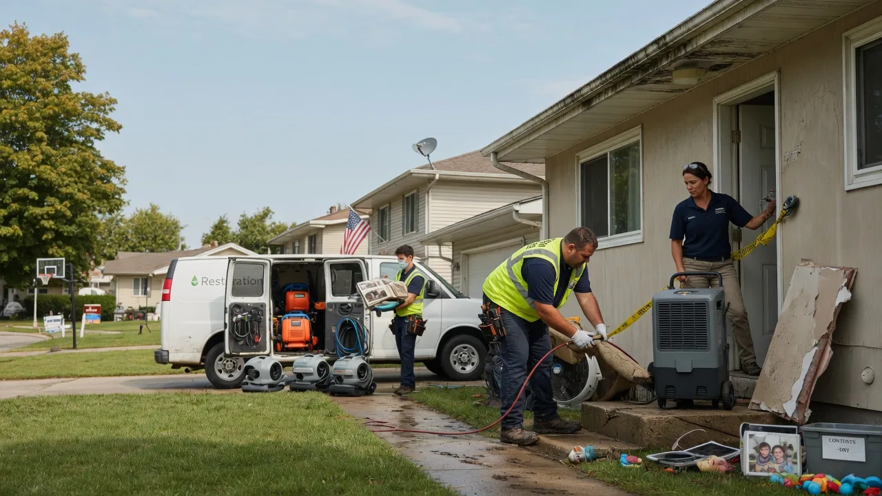 Water Damage Restoration in Saint Augustine, IL near me